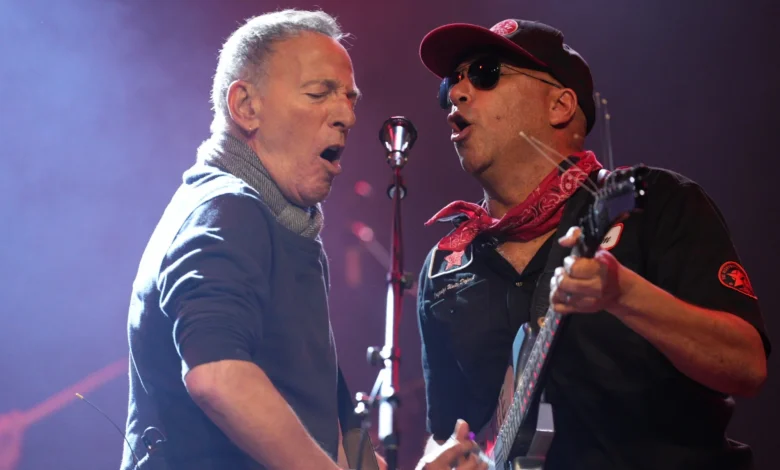 Watch Bruce Springsteen debut new anti-ICE protest song with surprise appearance at Tom Morello's Minneapolis benefit show