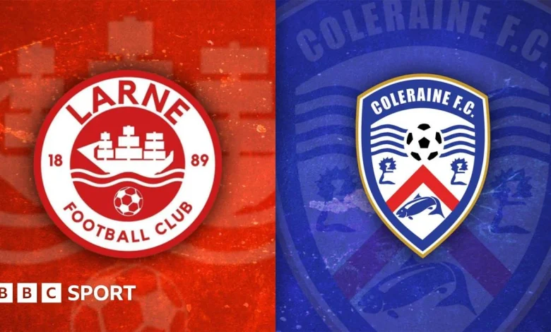 Watch: Larne vs Coleraine: Irish Premiership