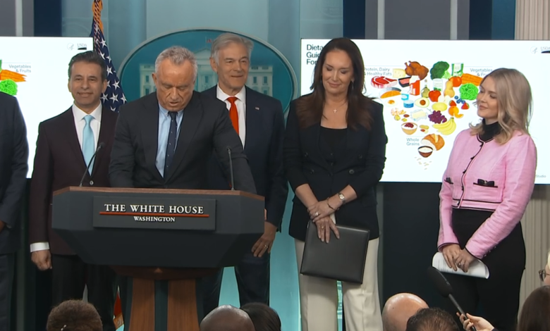 Watch Live: White House announces new dietary guidelines for U.S.