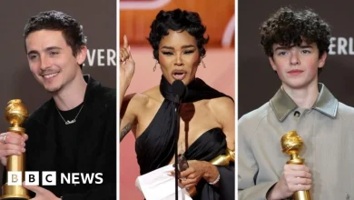Watch: Timothée Chalamet, Teyana Taylor & Adolescence - Golden Globes highlights