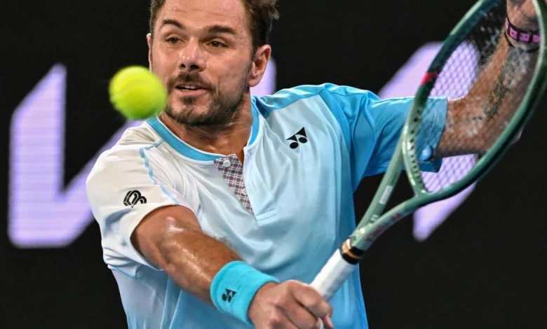 Wawrinka, 40, out in third round on fond Australian Open farewell