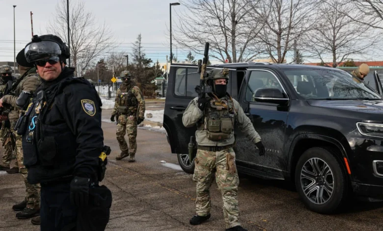 'We had whistles. They had guns,' says wife of Minnesota woman killed by ICE agent