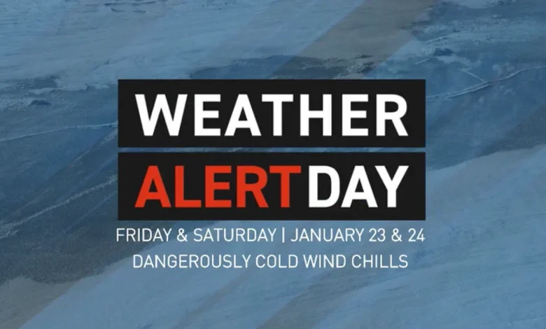 Weather Alert update: Snow winding down, dangerous cold Friday and Saturday