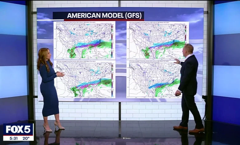 Weather models predict scenarios for upcoming winter storm hitting NY