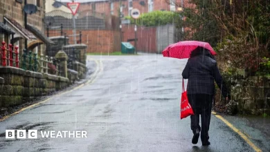 Weather warnings issued for heavy rain and flooding risk in parts of the UK