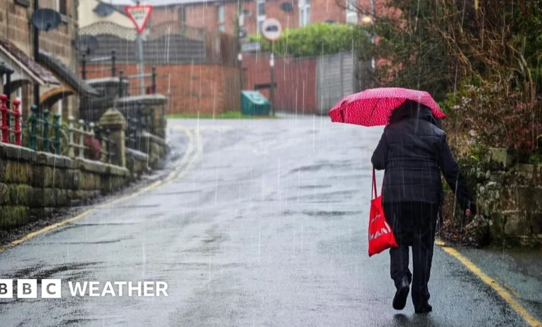 Weather warnings issued for heavy rain and flooding risk in parts of the UK