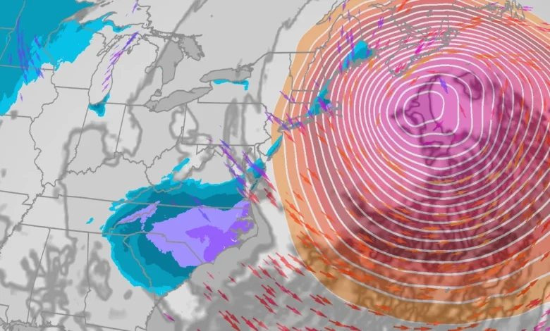 Weekend Nor'easter A Major Winter Storm With Heavy Snow, Wind In Carolinas, Virginia, Then Coastal New England
