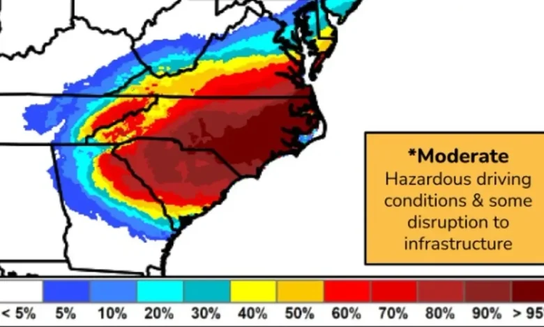 Weekend bomb cyclone forecast calls for snow. How much will fall?
