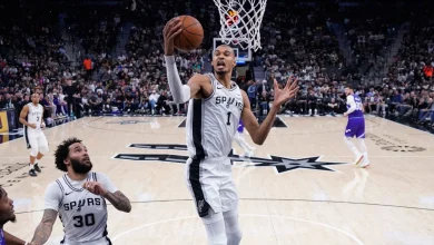 Wembanyama celebrates being named All-Star starter with win vs. Jazz