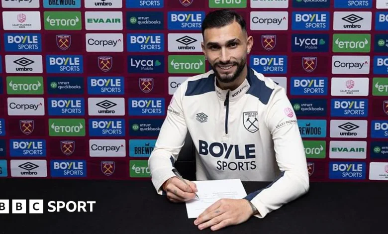West Ham sign Valentin 'Taty' Castellanos: Lazio striker joins for undisclosed fee