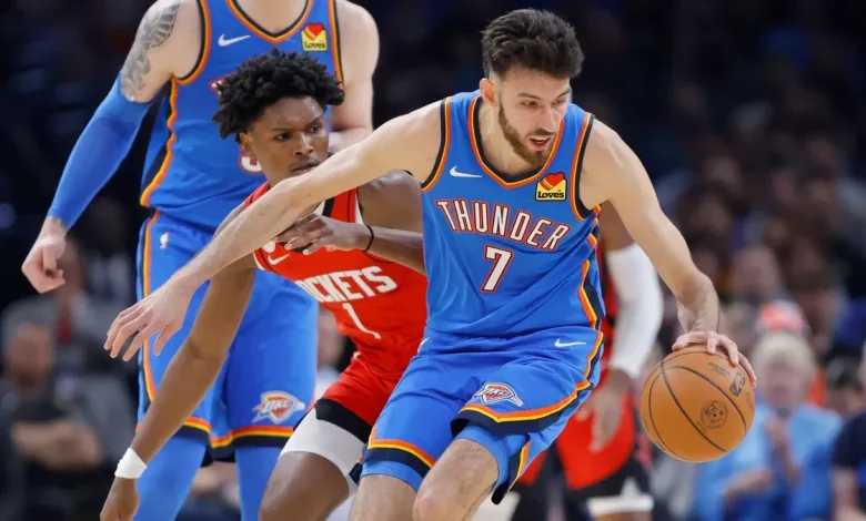 What channel is Thunder vs Rockets on TV tonight? Time, NBA schedule, injury report
