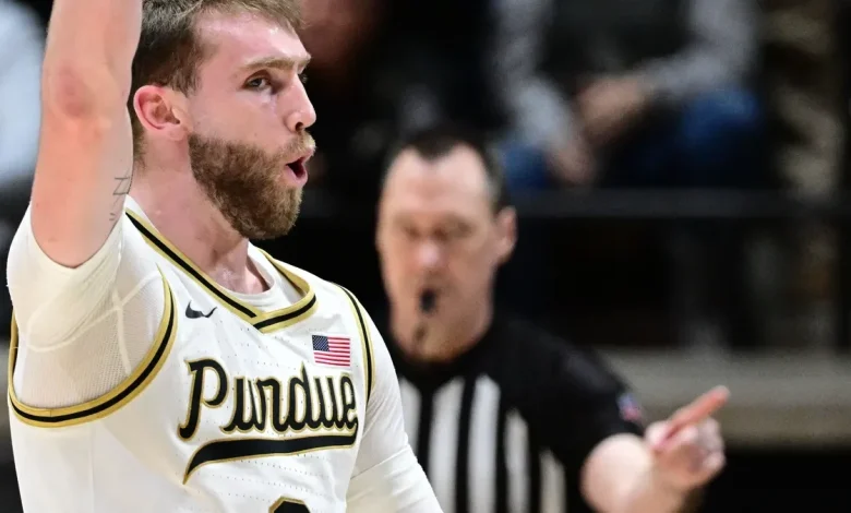What is Braden Smith's status for Purdue basketball's game at UCLA?