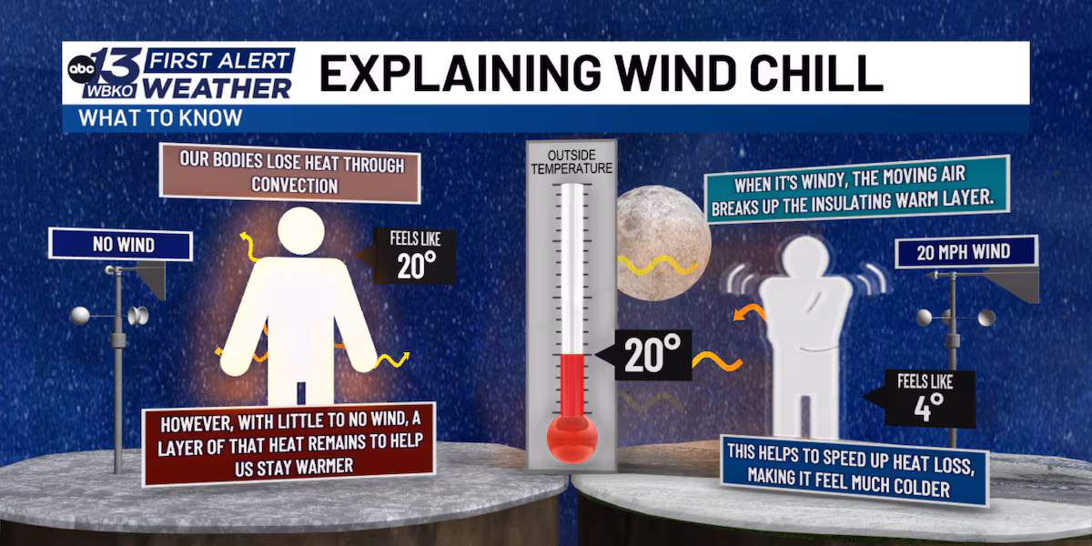 What is the wind chill?