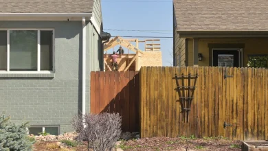 What mortgage rates have to do with shrinking backyards