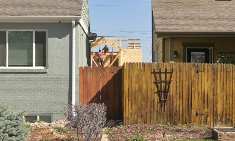 What mortgage rates have to do with shrinking backyards