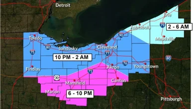 When will snow start in Northeast Ohio? Here’s the latest timeline