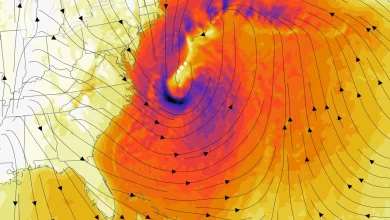 Where a nor’easter will bring heavy snow, strong winds and waves this weekend