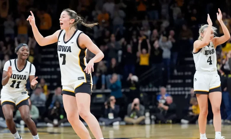 Where to watch Iowa women’s basketball vs. Maryland today, TV