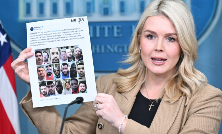 White House Press Secretary Calls Reporter "Left-Wing Hack" Over ICE Question