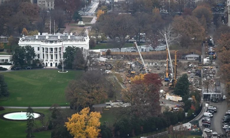 White House lays out nine-week timeline to win approval for Trump’s ballroom