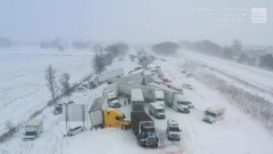Whiteout Chaos: 100+ Vehicle Pileup On Michigan’s I-196