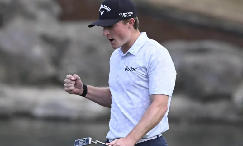 Who is Blades Brown, the 18-year-old who shot a 60 at The American Express?