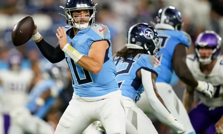 Who is Brandon Allen, Cam Ward's backup quarterback for Tennessee Titans?