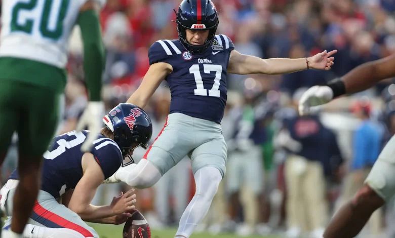 Who is Lucas Carneiro? Ole Miss kicker sets Sugar Bowl field goal record
