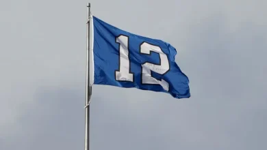 Who raised the 12 flag at Sunday's NFC championship game Rams vs. Seahawks