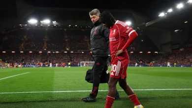 Why Jeremie Frimpong was withdrawn four minutes into Qarabag tie as Arne Slot in injury hell