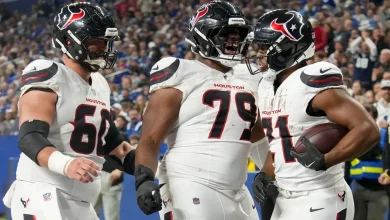 Why did the Texans make RB Nick Chubb a healthy scratch vs. Colts?