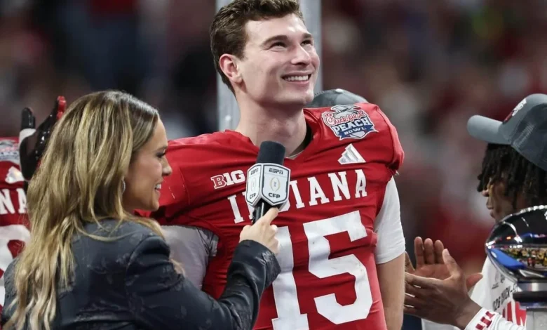 Why does Fernando Mendoza talk like that? For Indiana’s star QB, it’s all part of the plan