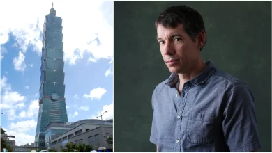 Why is a father-of-two scaling a skyscraper rope-free with the world watching? | ITV News