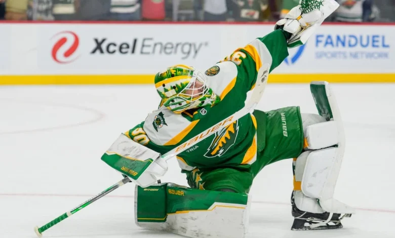 Why would the Wild trade Jesper Wallstedt?