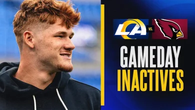 Wide receiver Davante Adams, tight end Terrance Ferguson and offensive lineman Kevin Dotson among Rams' inactives for Week 18 vs. Cardinals