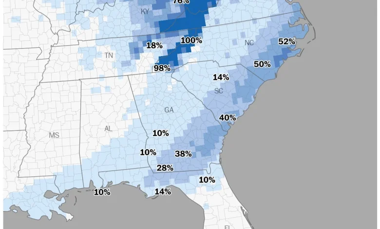 Will Florida and the South get hit with snow this weekend?