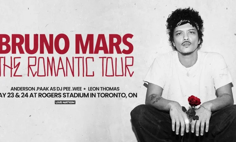 Win tickets to Bruno Mars!