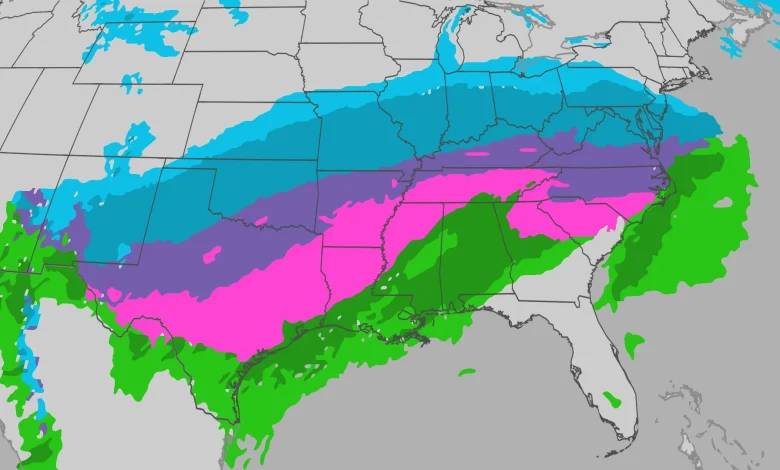 Winter Storm Fern Maps Tracker: Alerts, Radar, Snowfall Outlook, Ice Forecast And More