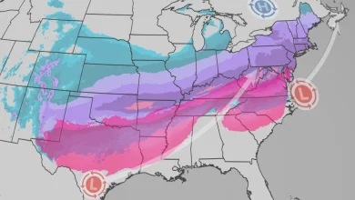 Winter Storm Targets 180 Million With Ice, Snow From Texas To Northeast