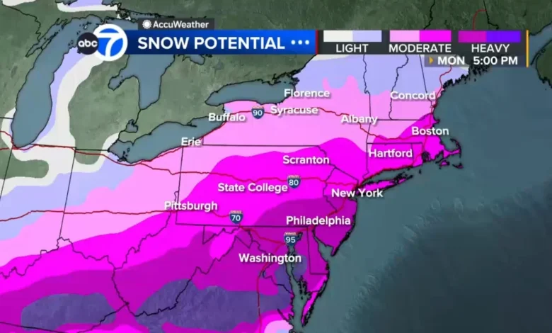 Winter storm this weekend: NYC area and Northeast prepare for potential snow, extreme cold