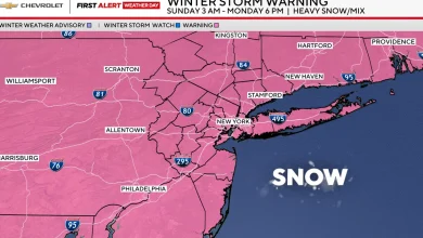 Winter storm timeline for New York, New Jersey shows when heaviest snow will hit this weekend