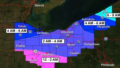 Winter storm timeline sharpens for Northeast Ohio: Here’s when the snow is expected to begin