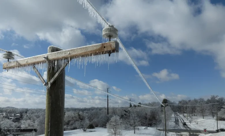Winter storm wallops U.S., killing 18 and knocking out power : NPR