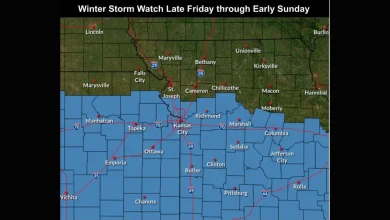 Winter storm watch for Kansas City: 5 to 7 inches possible
