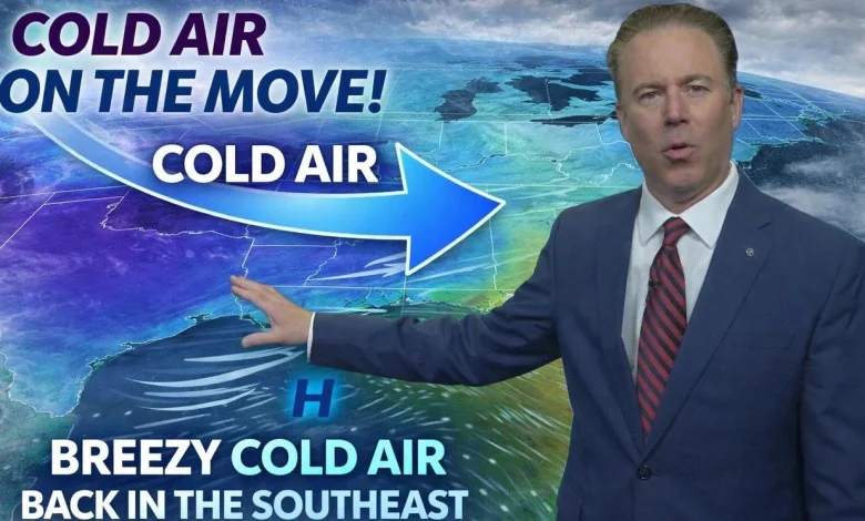 Winter weather makers make way to northern Gulf Coast; Low chance of snow flurries