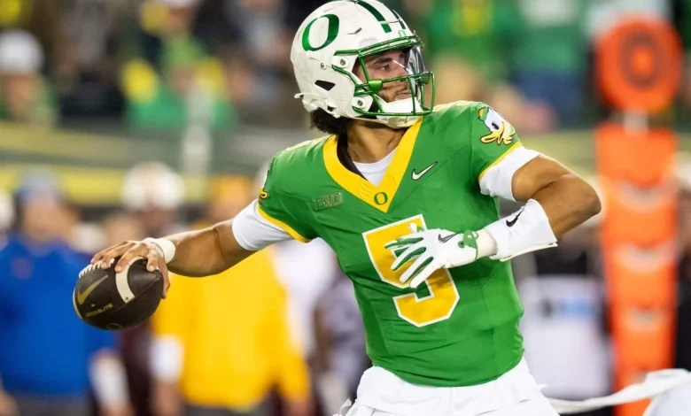 With Dante Moore passing on the NFL Draft, a reset of the Jets’ QB search