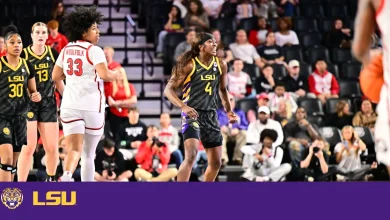 Women’s Basketball Defeats Georgia, 80-59; Collects First SEC Win – LSU