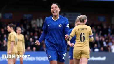 Women's FA Cup: Sam Kerr scores two as Chelsea beat Crystal Palace, London City defeat Sunderland