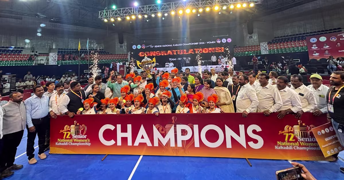 Women’s Senior National Kabaddi Championship 2026: Haryana wins title - all results and scores
