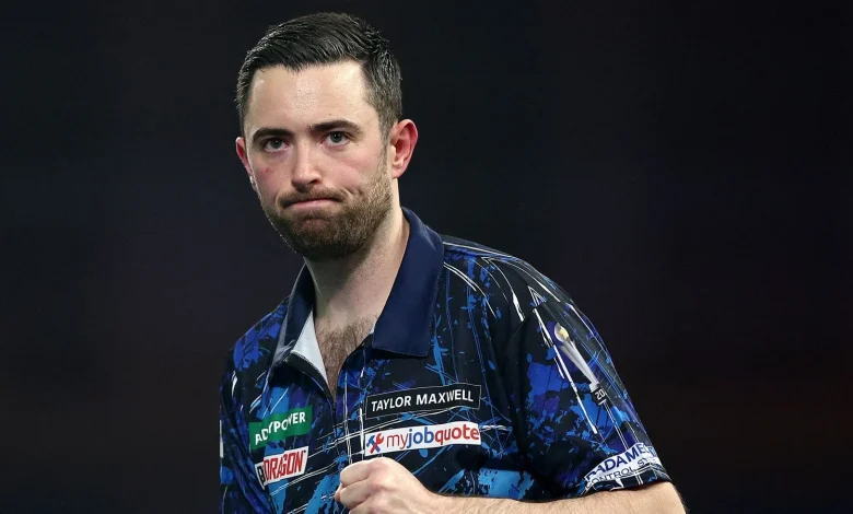 World Darts Championship: Luke Humphries reaches quarter-finals as Gary Anderson thrashes Michael van Gerwen at Alexandra Palace